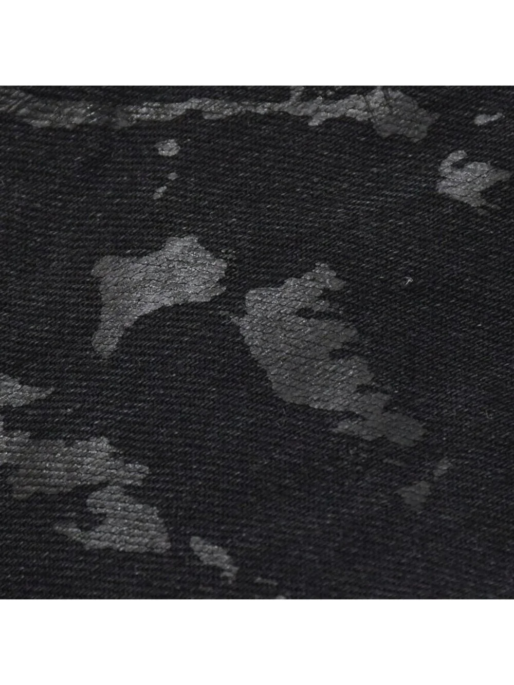 Saint Laurent Paris Skinny Denim Pants Cotton Black